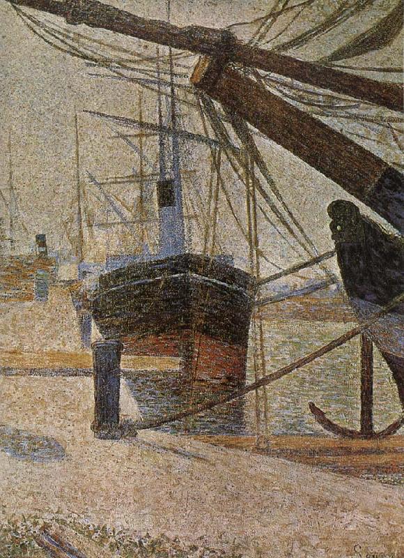 Georges Seurat The Dock of Corner